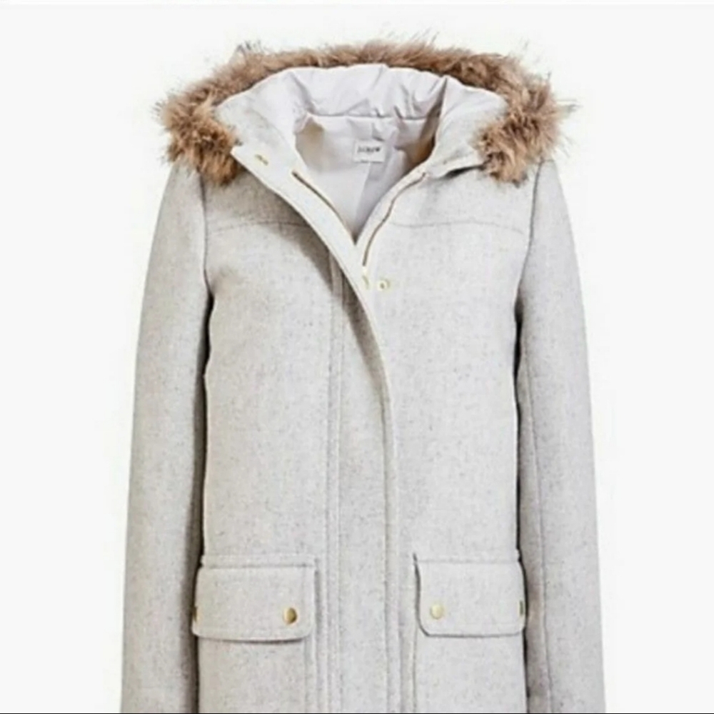 ☀️SALE☀️NWT J. Crew Factory Vail Parka 16